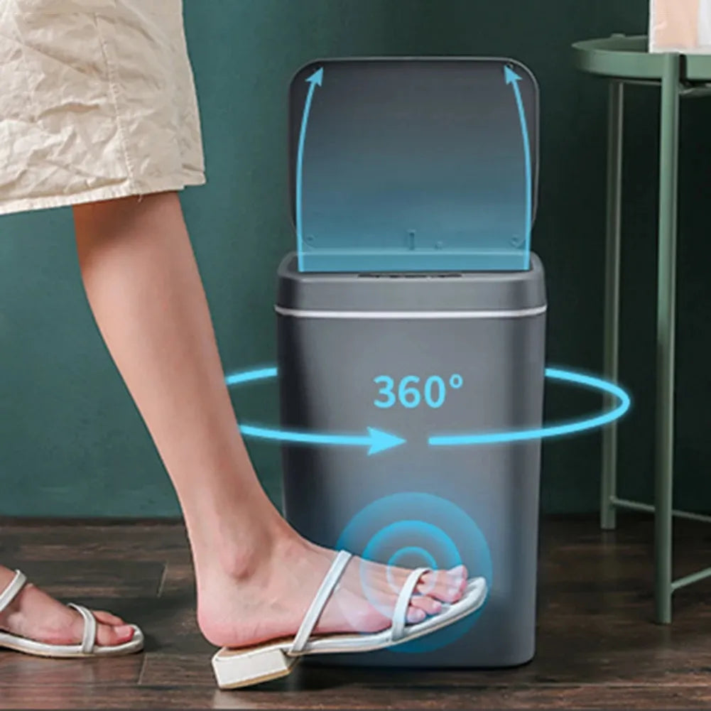 Trash Can with Intelligent Sensor Trash Can with Intelligent Sensor
